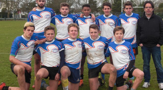 Les cadets remportent la finale départementale de rugby UNSS !