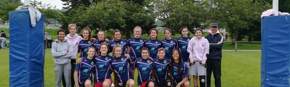 Les filles sont vice-championnes de France UNSS en Rugby !