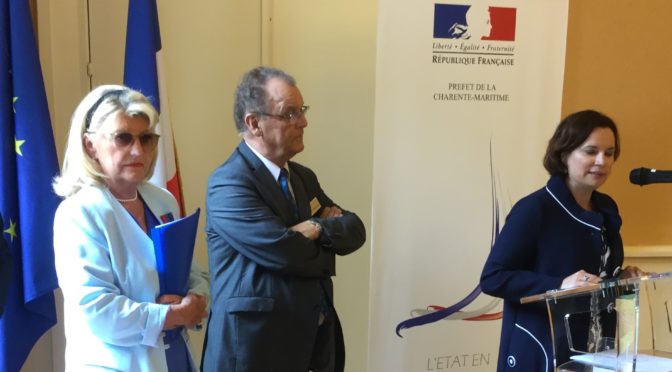 Remise des Prix de l’éducation citoyenne à la Préfecture de La Rochelle le mercredi 5 juin 2019