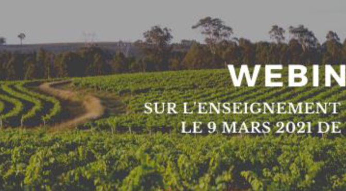 Webinaire sur l'enseignement agricole