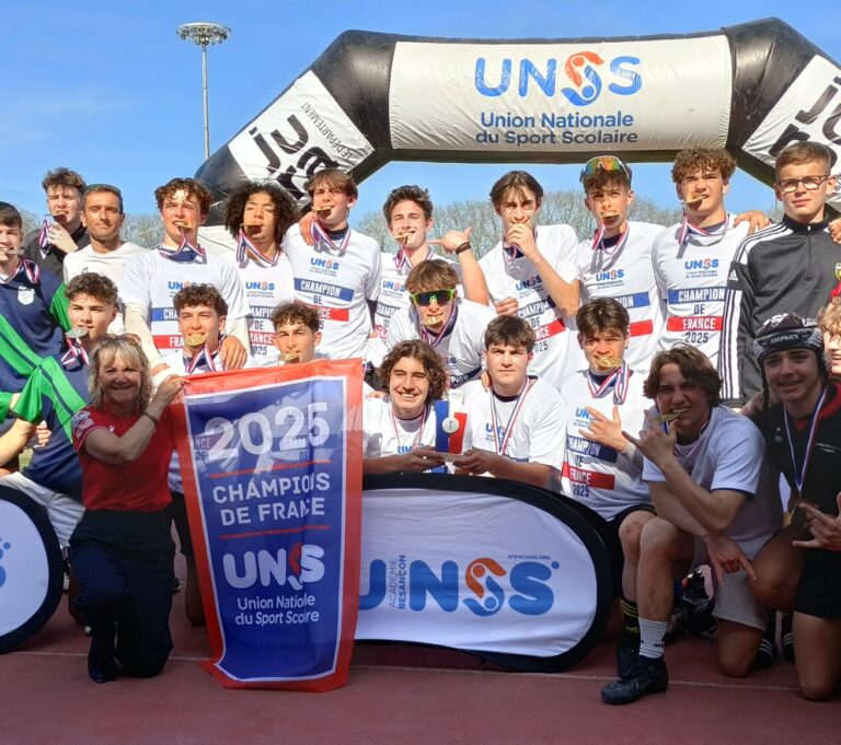 Le Lycée Dautet champion de France UNSS 2025 de rugby à 7 !